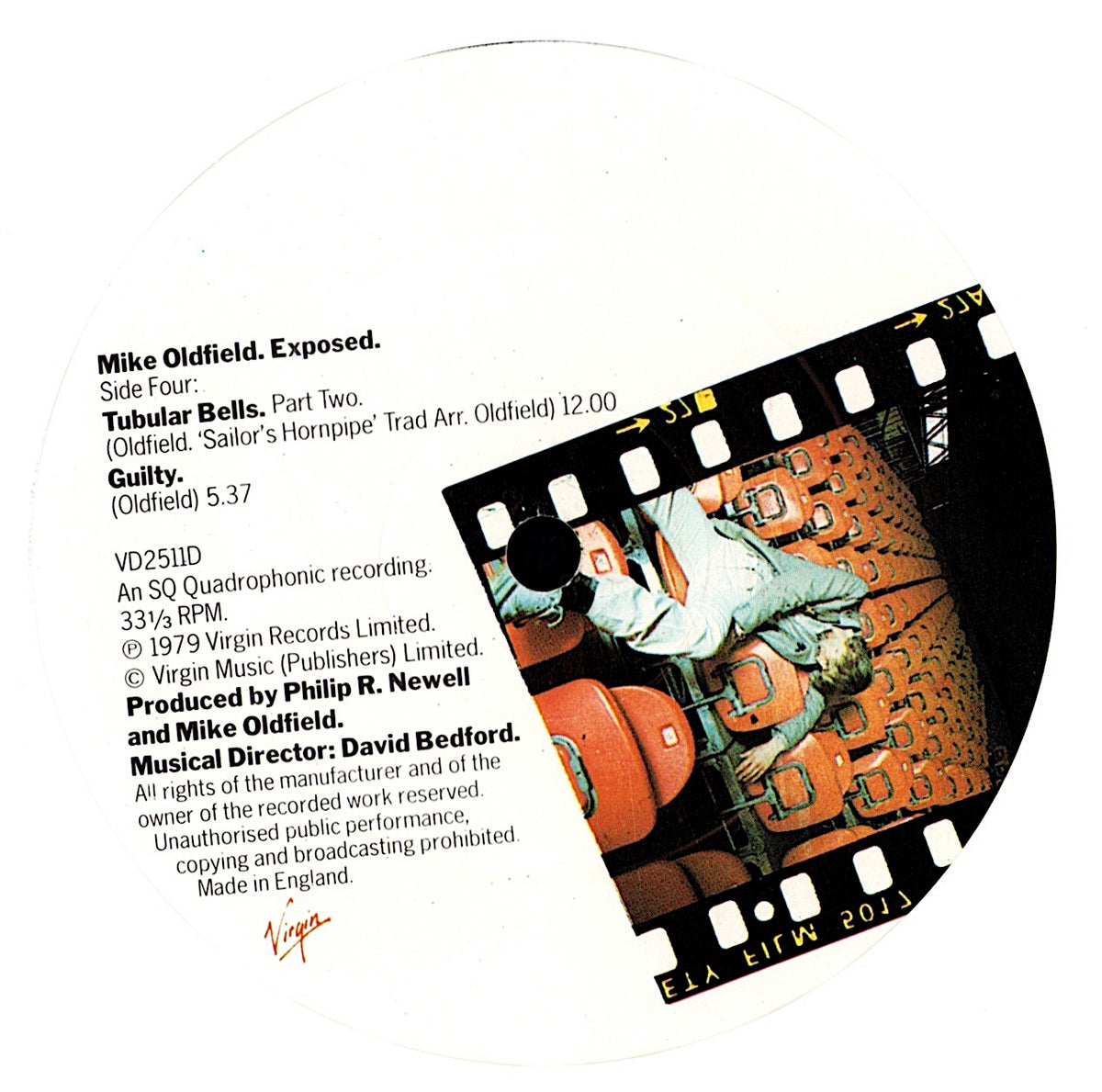 Mike Oldfield – Exposed Vinyl 2LP | DE Original | 1979 Kopie