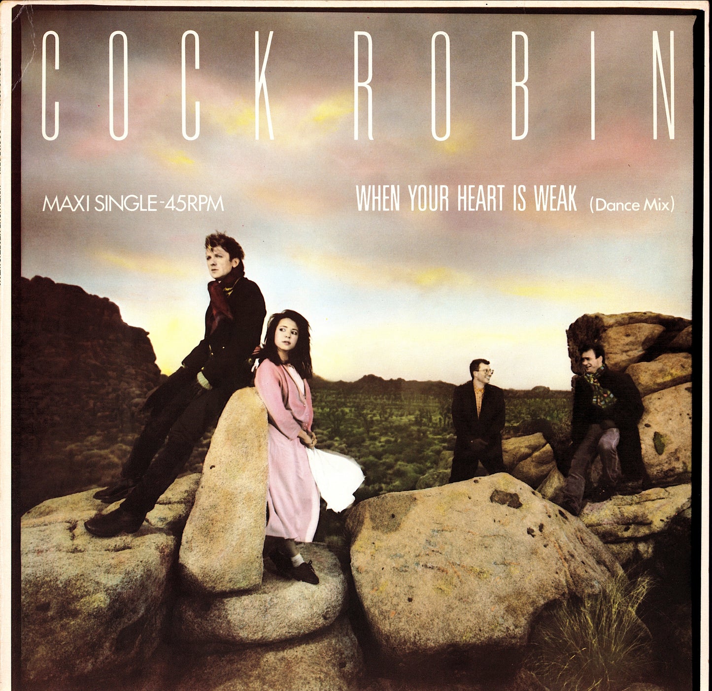 Cock Robin - Thought You Were On My Side Extended Re-mix Vinyl 12" Maxi-Single Kopie