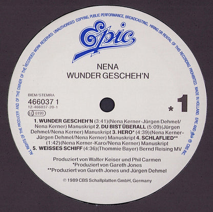 Nena – Wunder Gescheh'n Vinyl LP