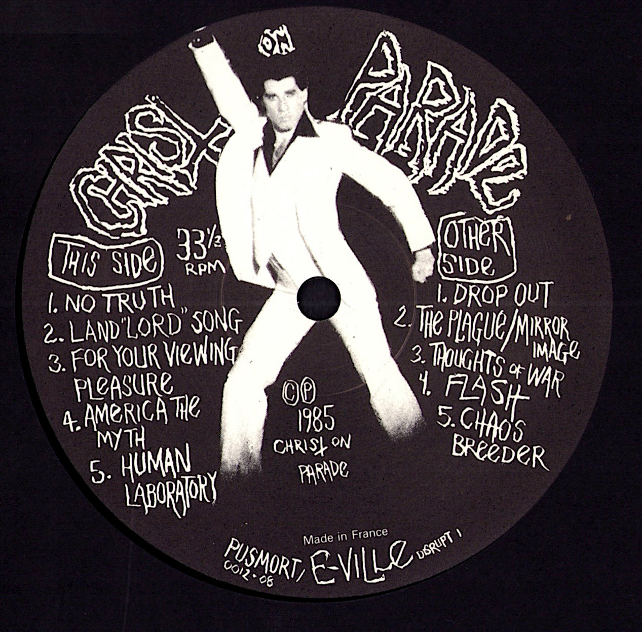 Christ On Parade - Sounds Of Nature Vinyl 12" EP | US Original | 1985