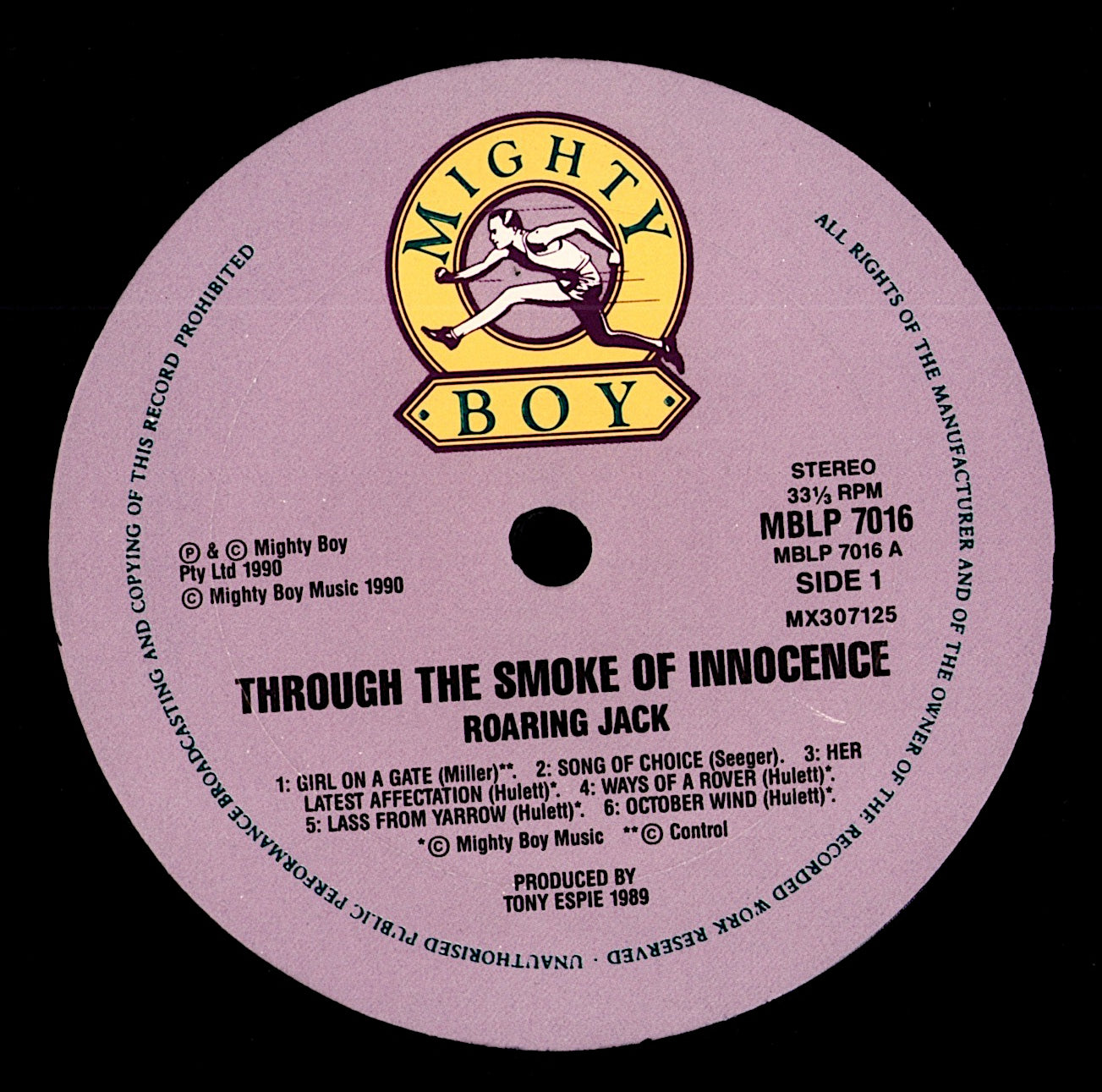 Roaring Jack – Through The Smoke Of Innocence Vinyl LP