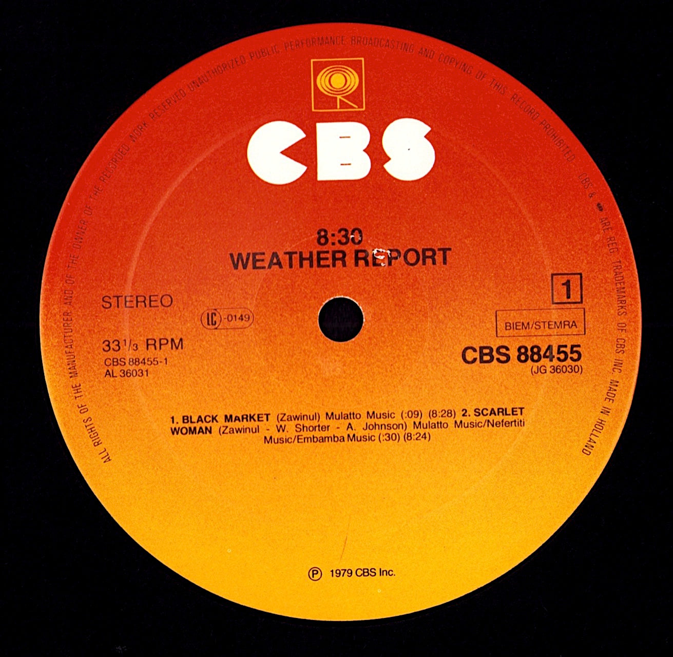 Weather Report - 8:30 Vinyl 2LP Kopie