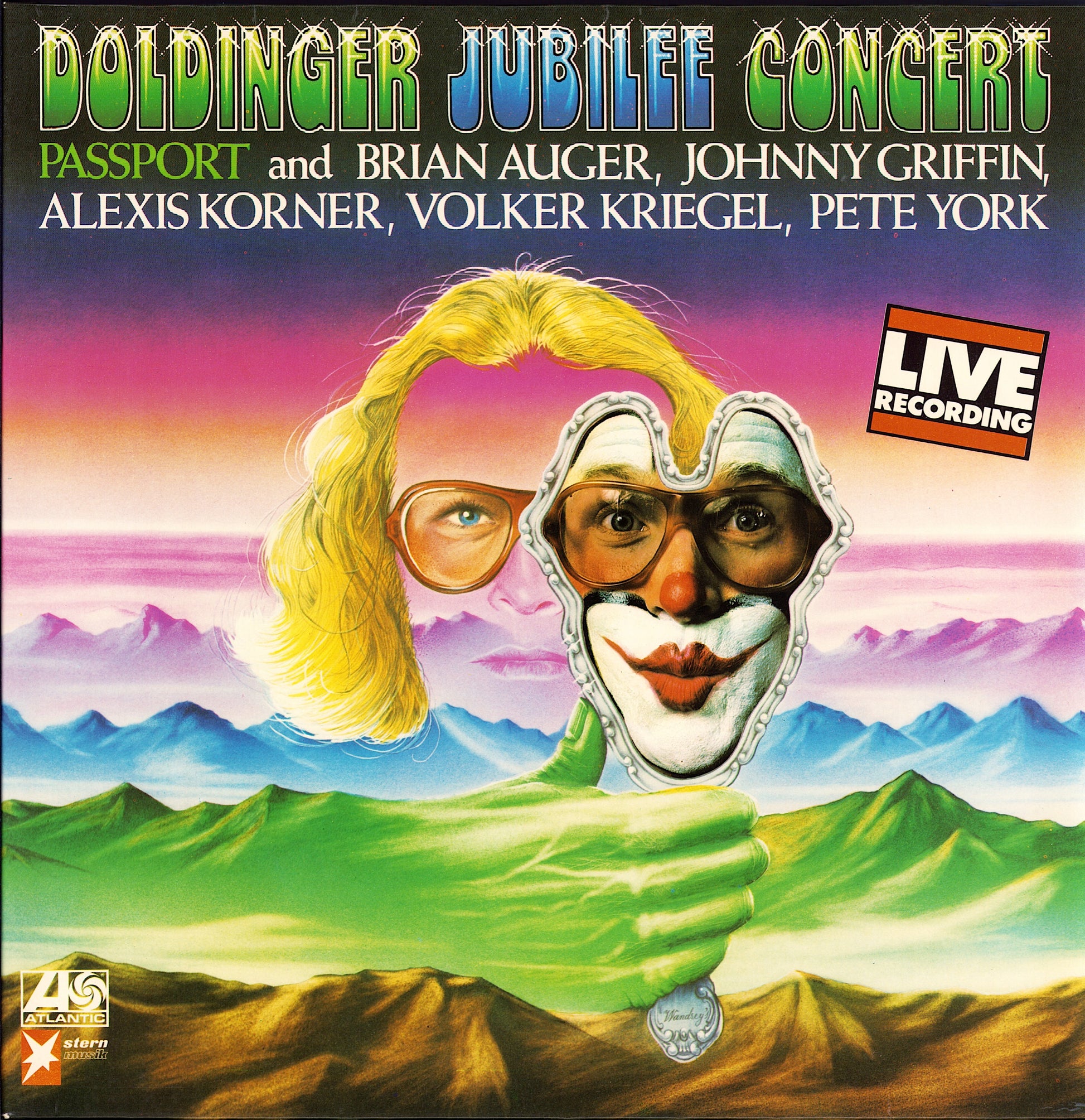 Passport And Brian Auger, Johnny Griffin, Alexis Korner, Volker Kriegel, Pete York - Doldinger Jubilee Concert Vinyl LP