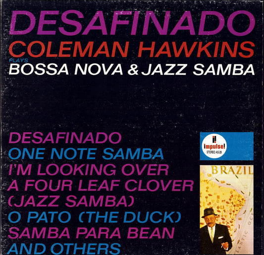 Coleman Hawkins – Desafinado Coleman Hawkins Plays Bossa Nova & Jazz Samba Vinyl LP