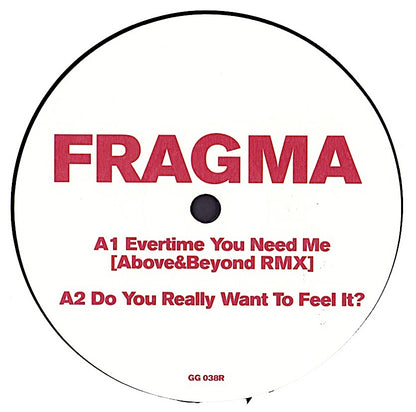 Fragma - Everytime You Need Me Remixes