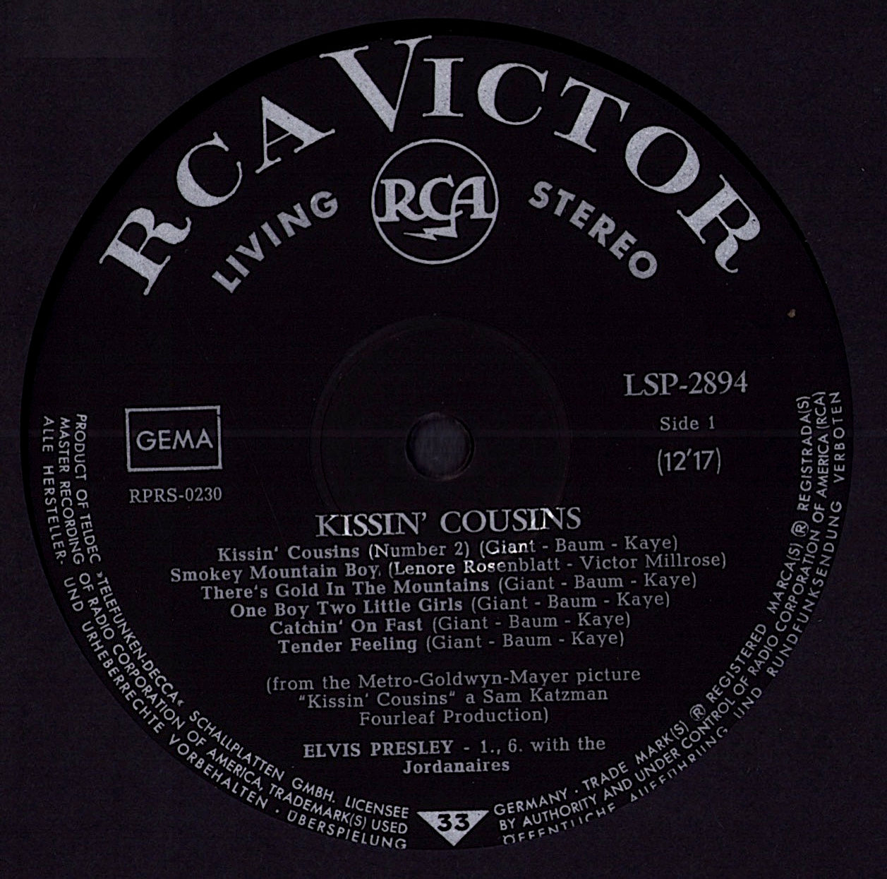 Elvis Presley - Kissin' Cousins (Vinyl LP | DE Original | 1964)