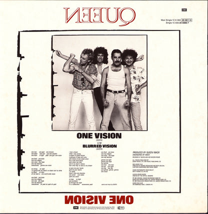 Queen ‎- One Vision Extended Version Vinyl 12" Maxi-Single