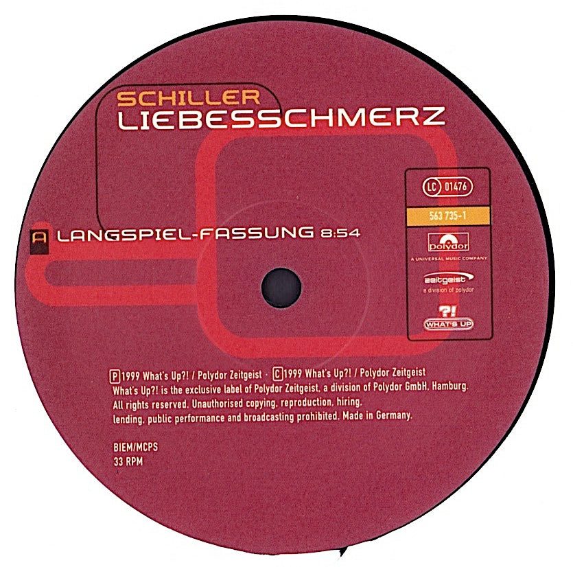 Schiller – Liebesschmerz