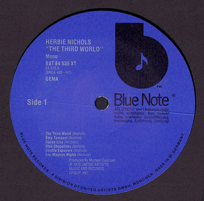 Herbie Nichols – The Third World Vinyl 2LP