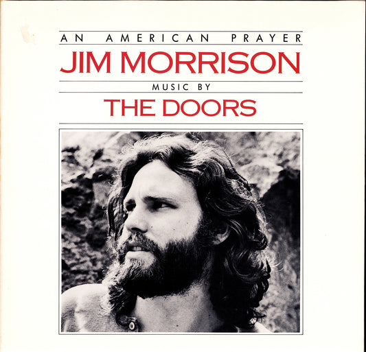 Jim Morrison Music By The Doors ‎- An American Prayer Vinyl LP