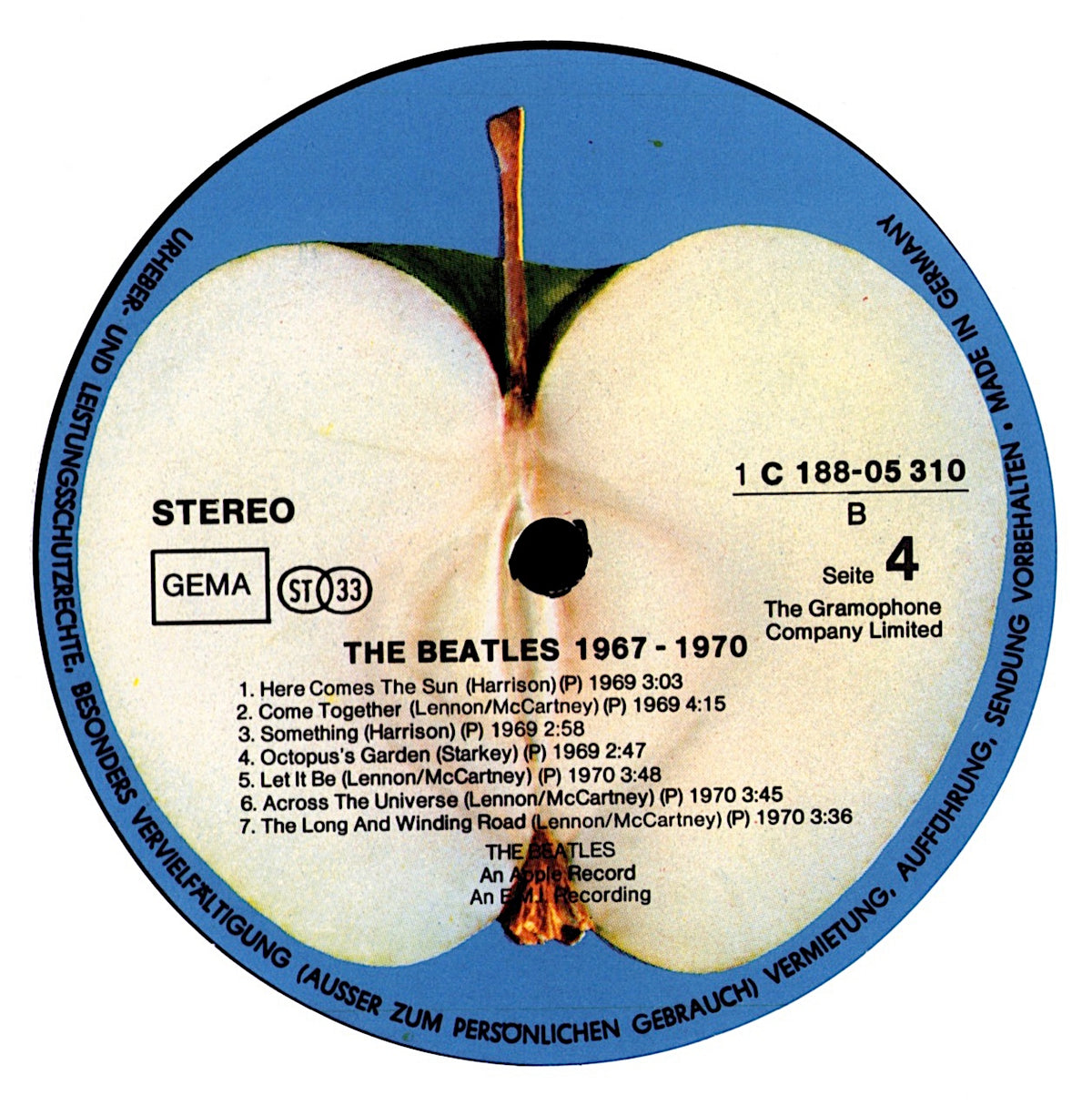 The Beatles – 1962-1966 Vinyl 2LP | UK Reissue | 1973 Kopie Kopie