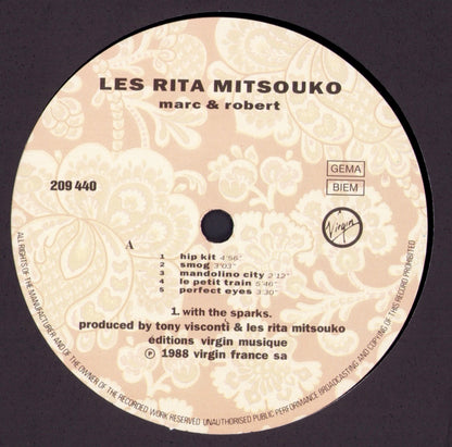 Les Rita Mitsouko - Marc & Robert Vinyl LP