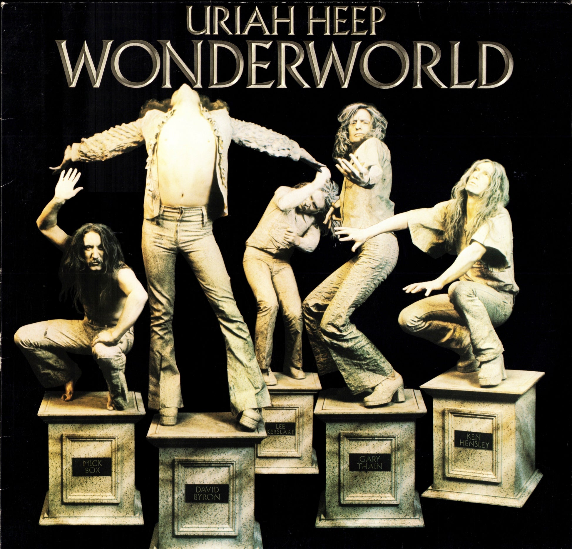 Uriah Heep - Wonderworld Vinyl LP | DE Original | 1974