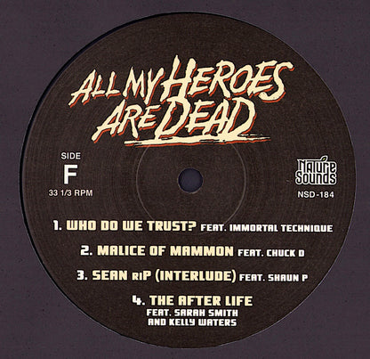 R.A. The Rugged Man – All My Heroes Are Dead Vinyl 3LP