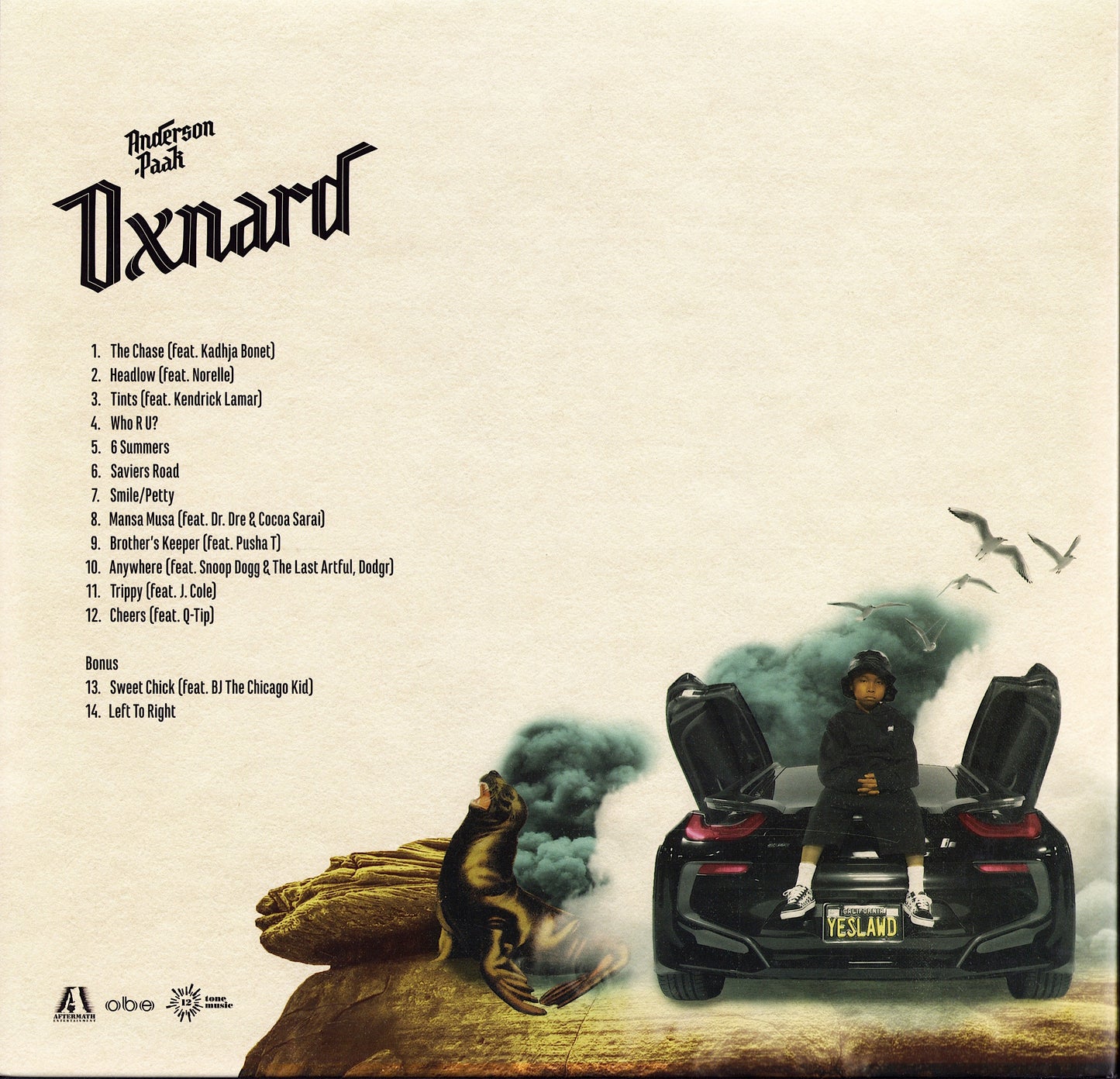 Anderson .Paak - Oxnard Vinyl 2LP