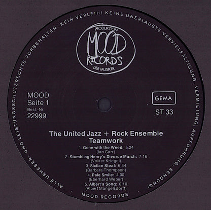 The United Jazz+Rock Ensemble - Teamwork