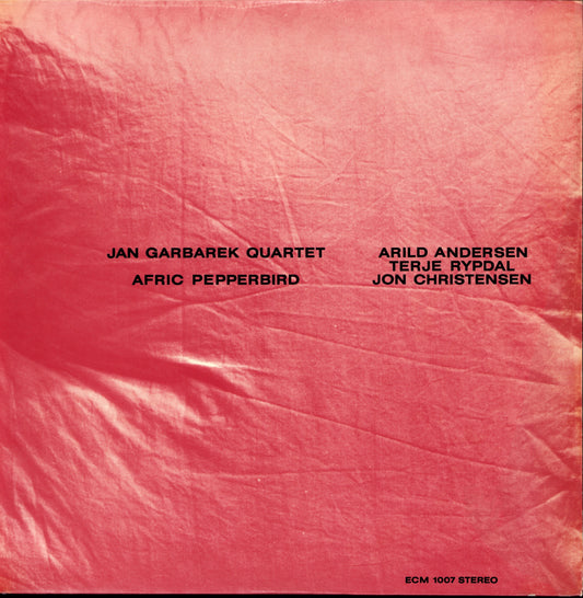 Jan Garbarek Quartet – Afric Pepperbird Vinyl LP