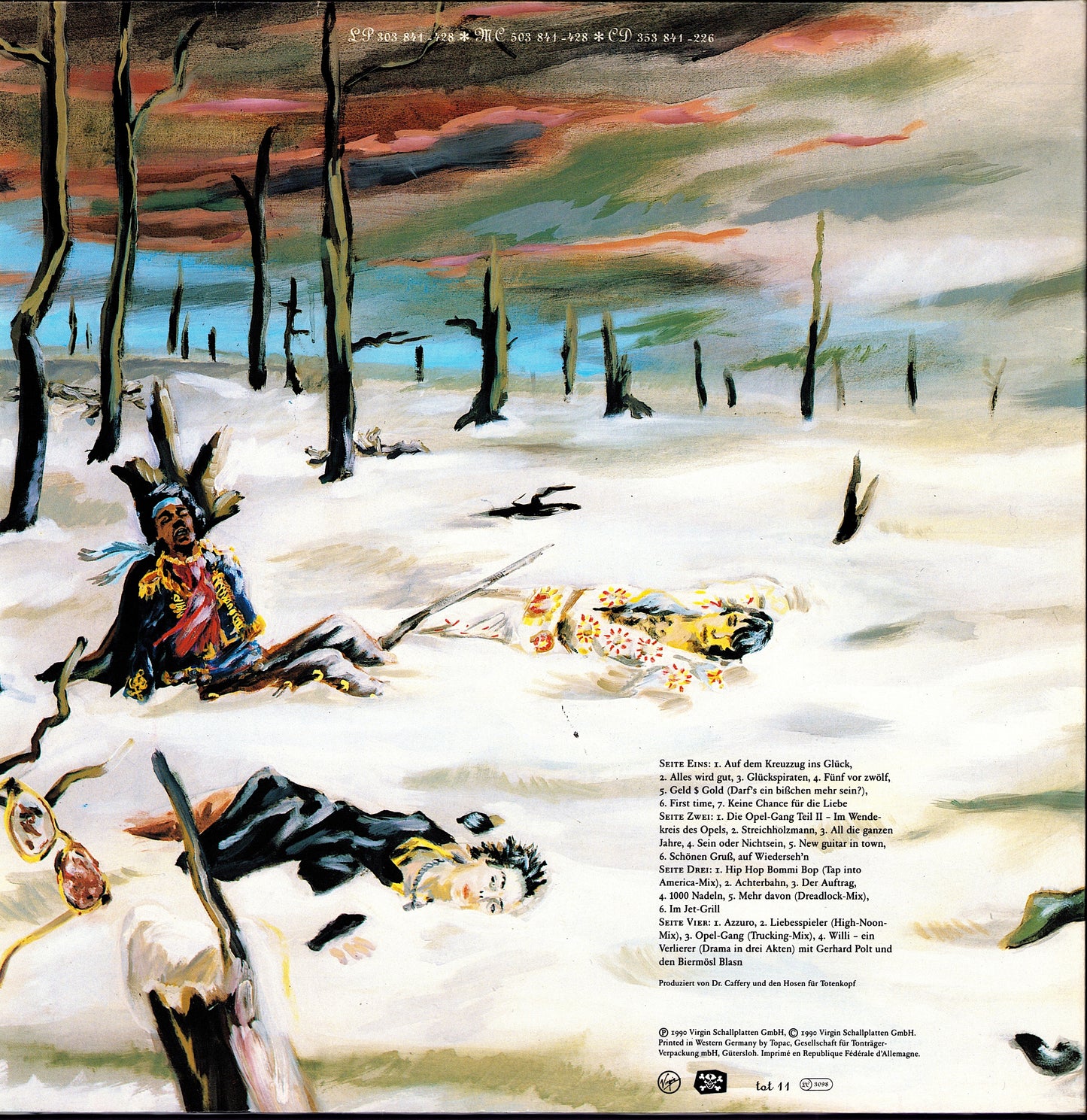 Die Toten Hosen ‎- 125 Jahre Die Toten Hosen Auf Dem Kreuzzug Ins Glück Vinyl 2LP Kopie