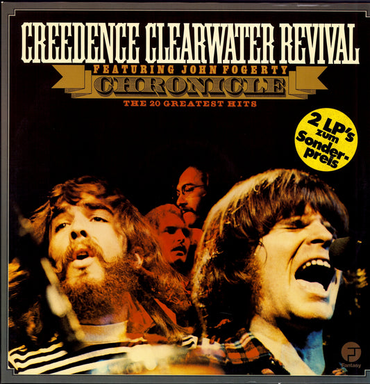 Creedence Clearwater Revival Featuring John Fogerty ‎- Chronicle The 20 Greatest Hits Vinyl 2LP