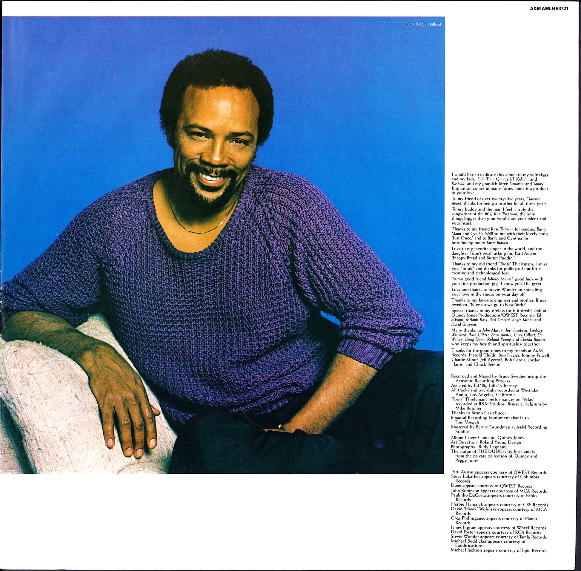 Quincy Jones – The Dude Vinyl LP