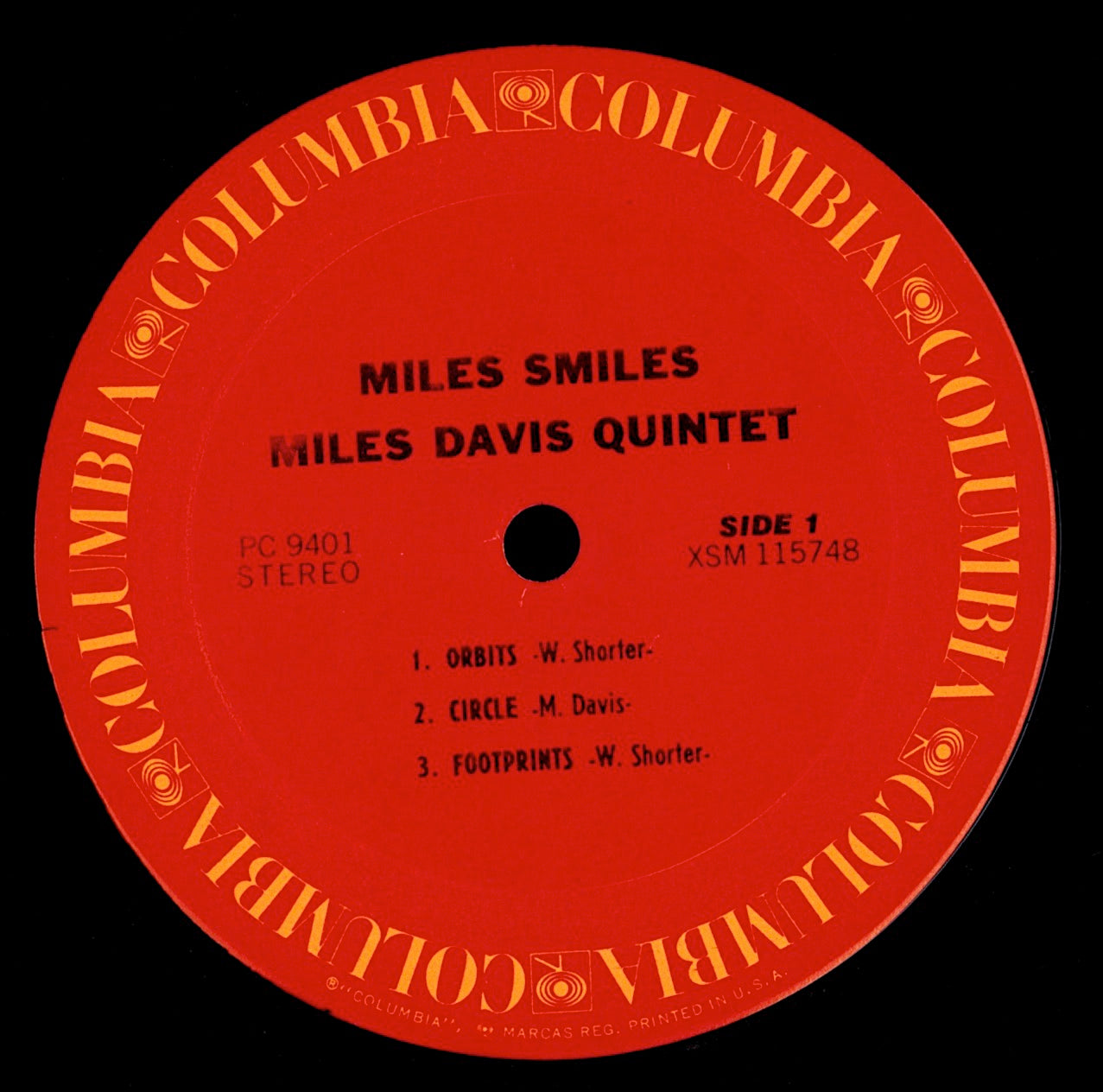 Miles Davis ‎- Miles Smiles Vinyl LP