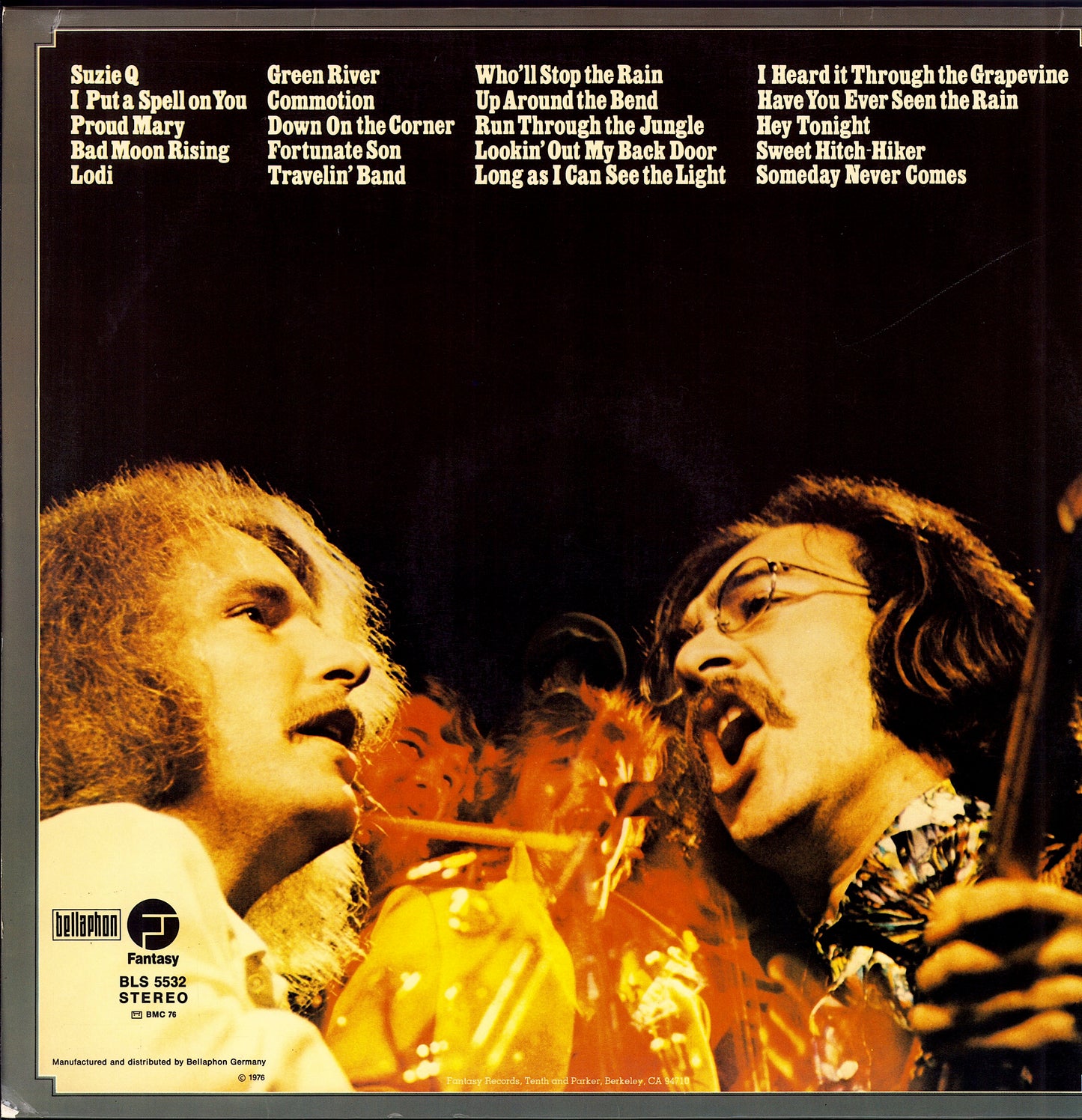 Creedence Clearwater Revival Featuring John Fogerty ‎- Chronicle The 20 Greatest Hits Vinyl 2LP