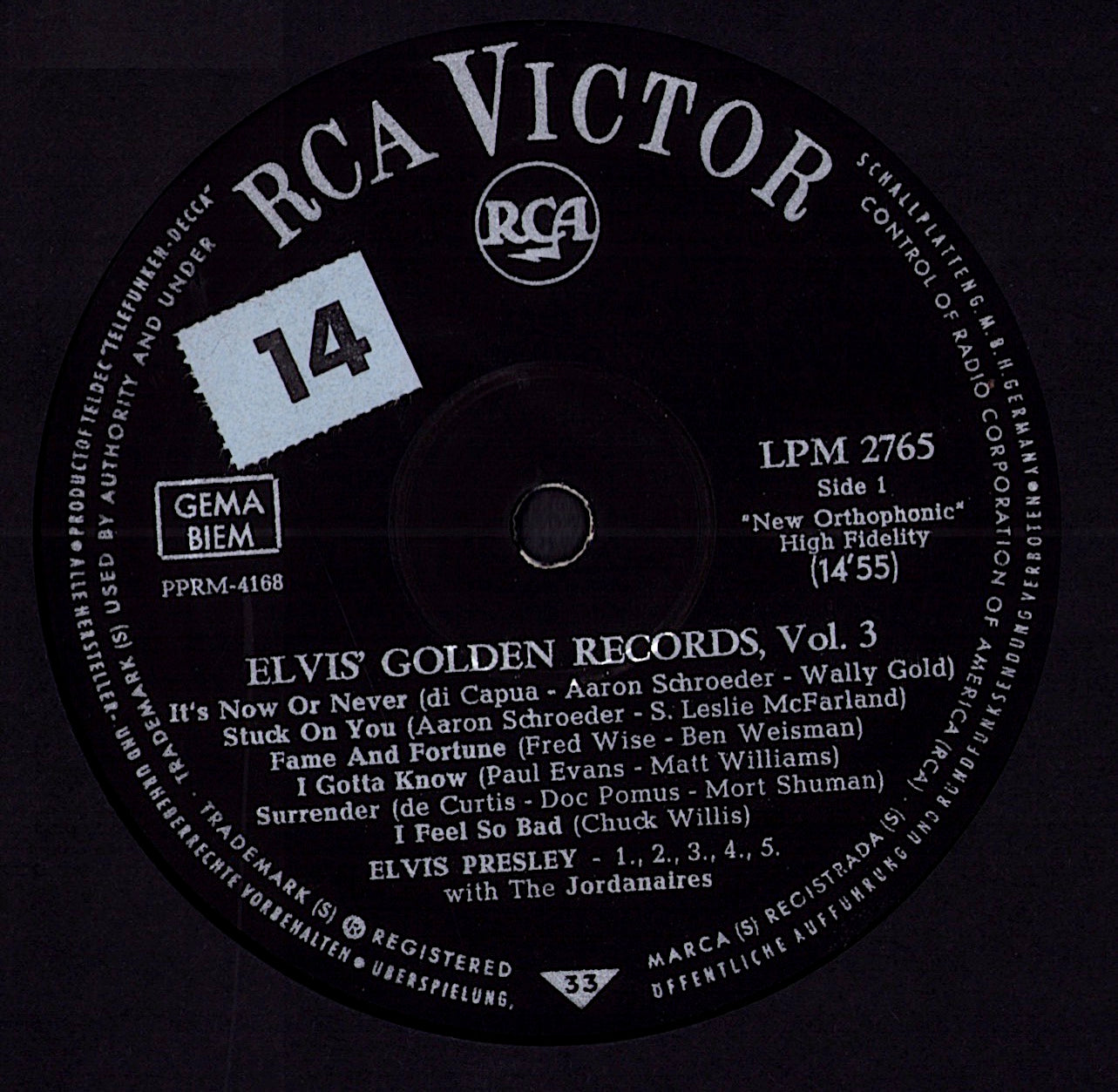 Elvis Presley - Elvis' Golden Records, Volume 3 (Vinyl LP | DE Original | 1963)