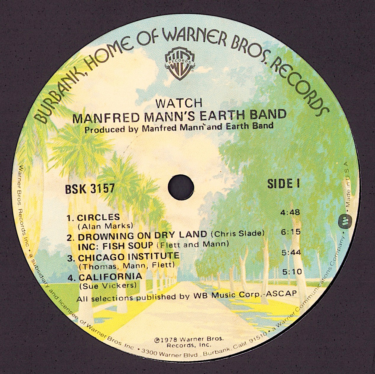 Manfred Mann's Earth Band ‎- Watch