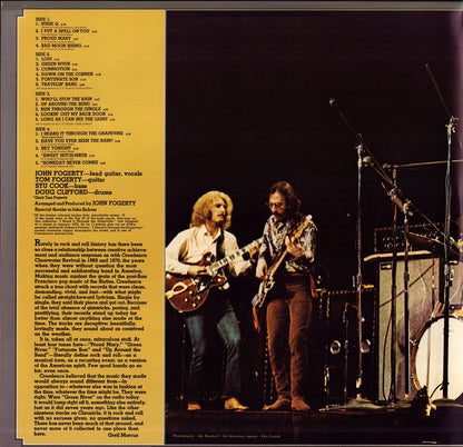 Creedence Clearwater Revival Featuring John Fogerty ‎- Chronicle The 20 Greatest Hits Vinyl 2LP