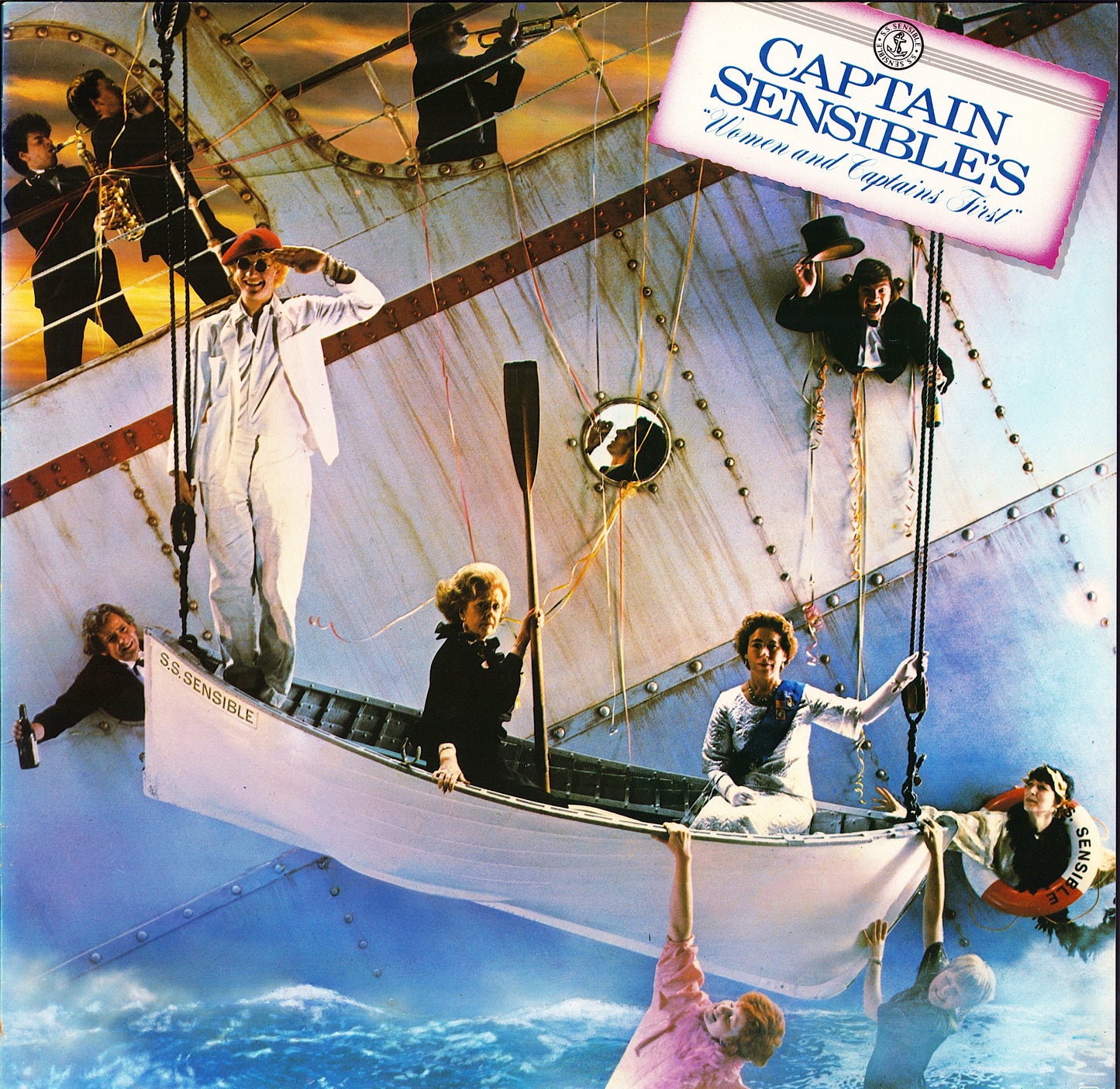 Captain Sensible – Women And Captains First Vinyl LP