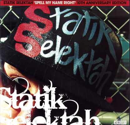 Statik Selektah – Spell My Name Right Red Wax Vinyl 2LP Limited Edition