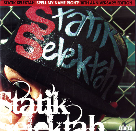 Statik Selektah – Spell My Name Right Red Wax Vinyl 2LP Limited Edition