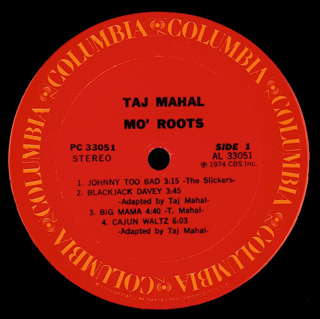 Taj Mahal – Mo' Roots Vinyl LP