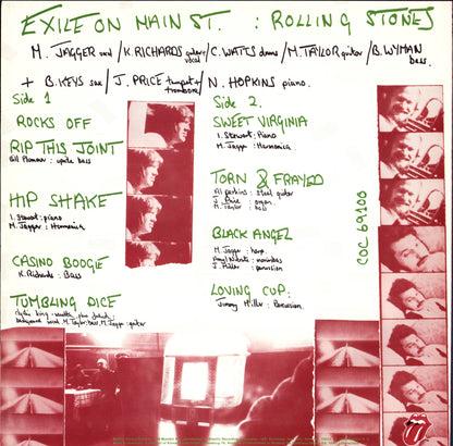 Rolling Stones - Exile On Main St Vinyl 2LP