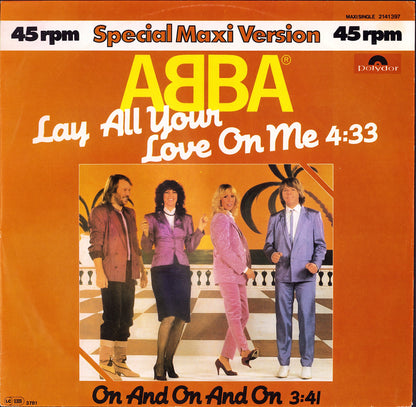 ABBA – Lay All Your Love On Me (Vinyl 12")