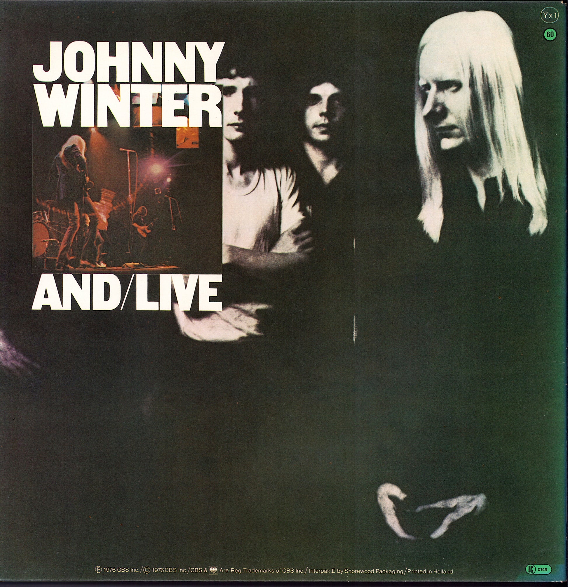 Johnny Winter – And/Live Vinyl 2LP