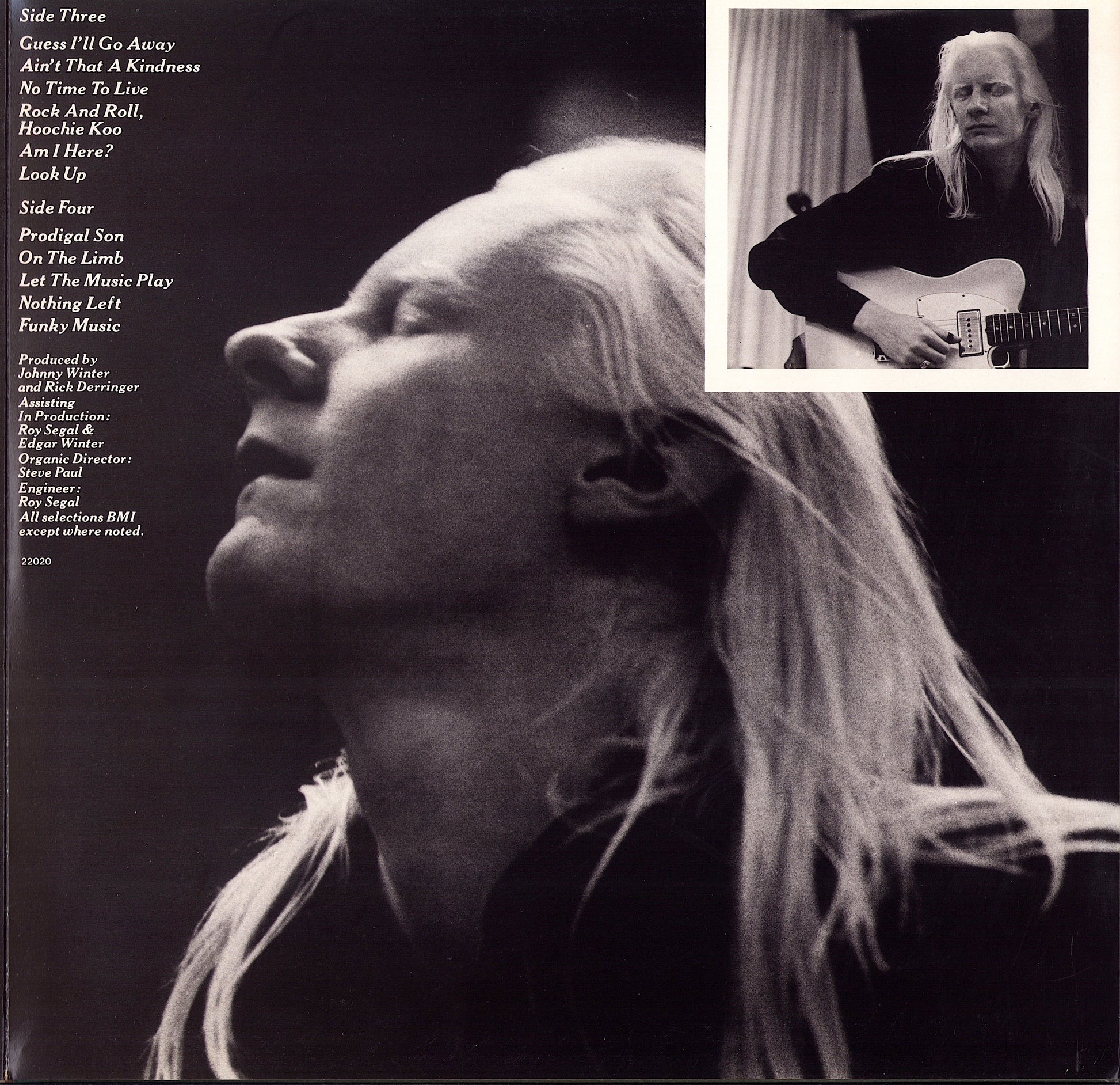 Johnny Winter – And/Live Vinyl 2LP