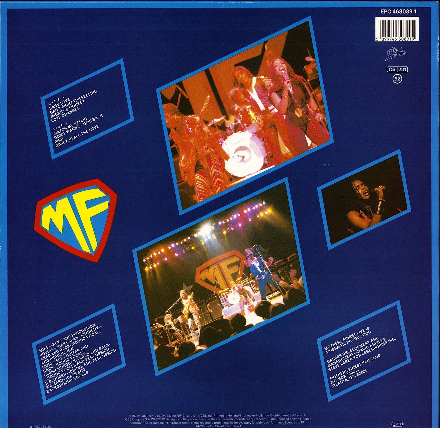 Mother's Finest - Mother's Finest Live Vinyl LP