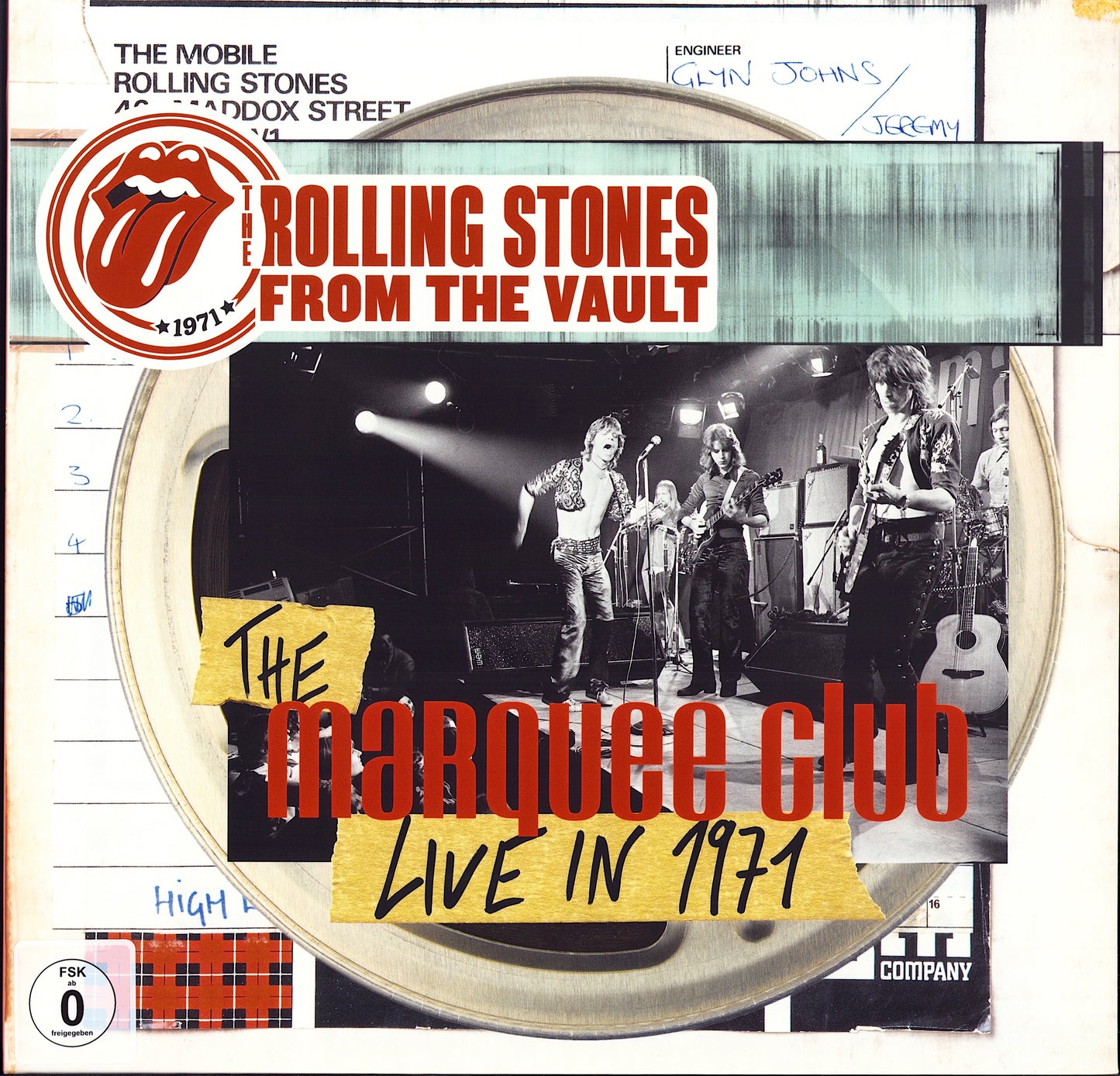 The Rolling Stones – The Marquee Club Live In 1971 Vinyl LP + DVD