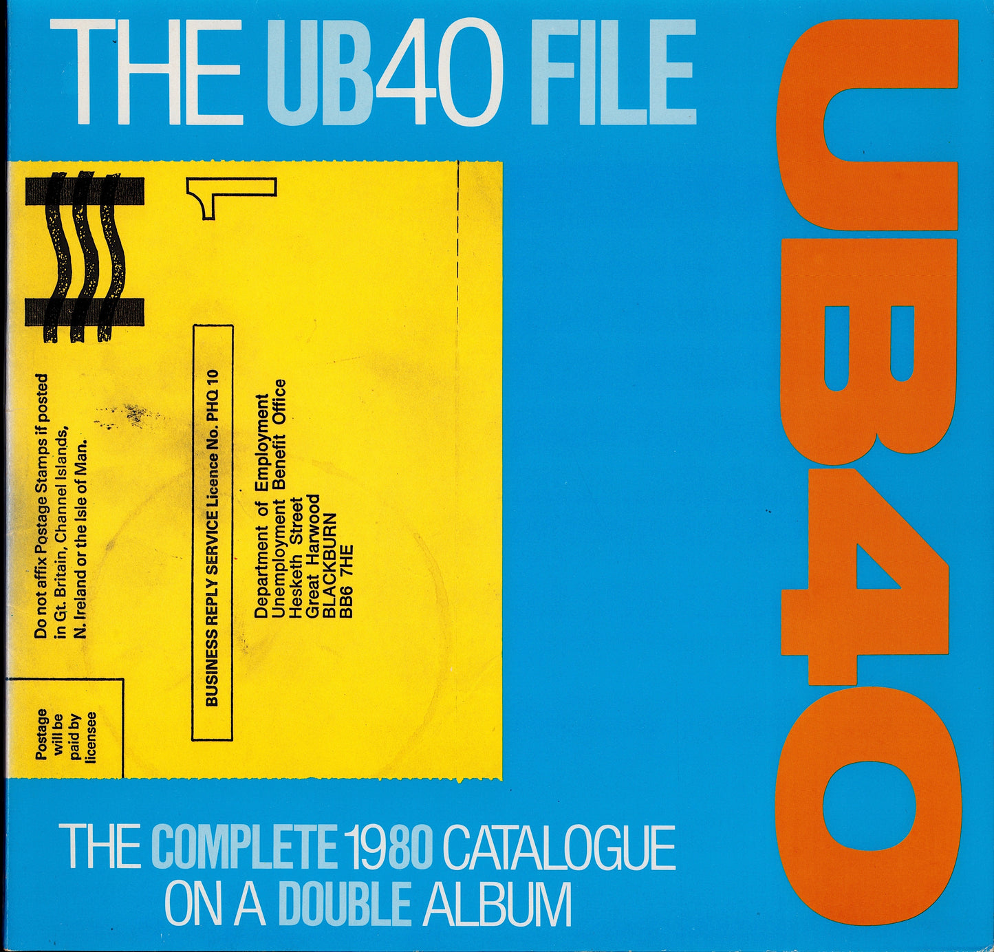 UB40 - The UB40 File (Vinyl 2LP | EU Original | 1985)