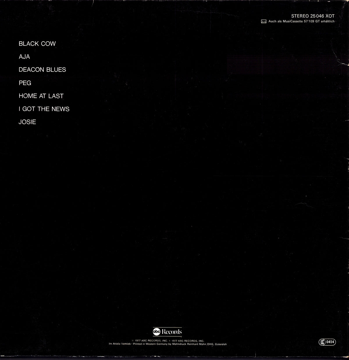 Steely Dan – Aja Vinyl LP | DE Original | 1977