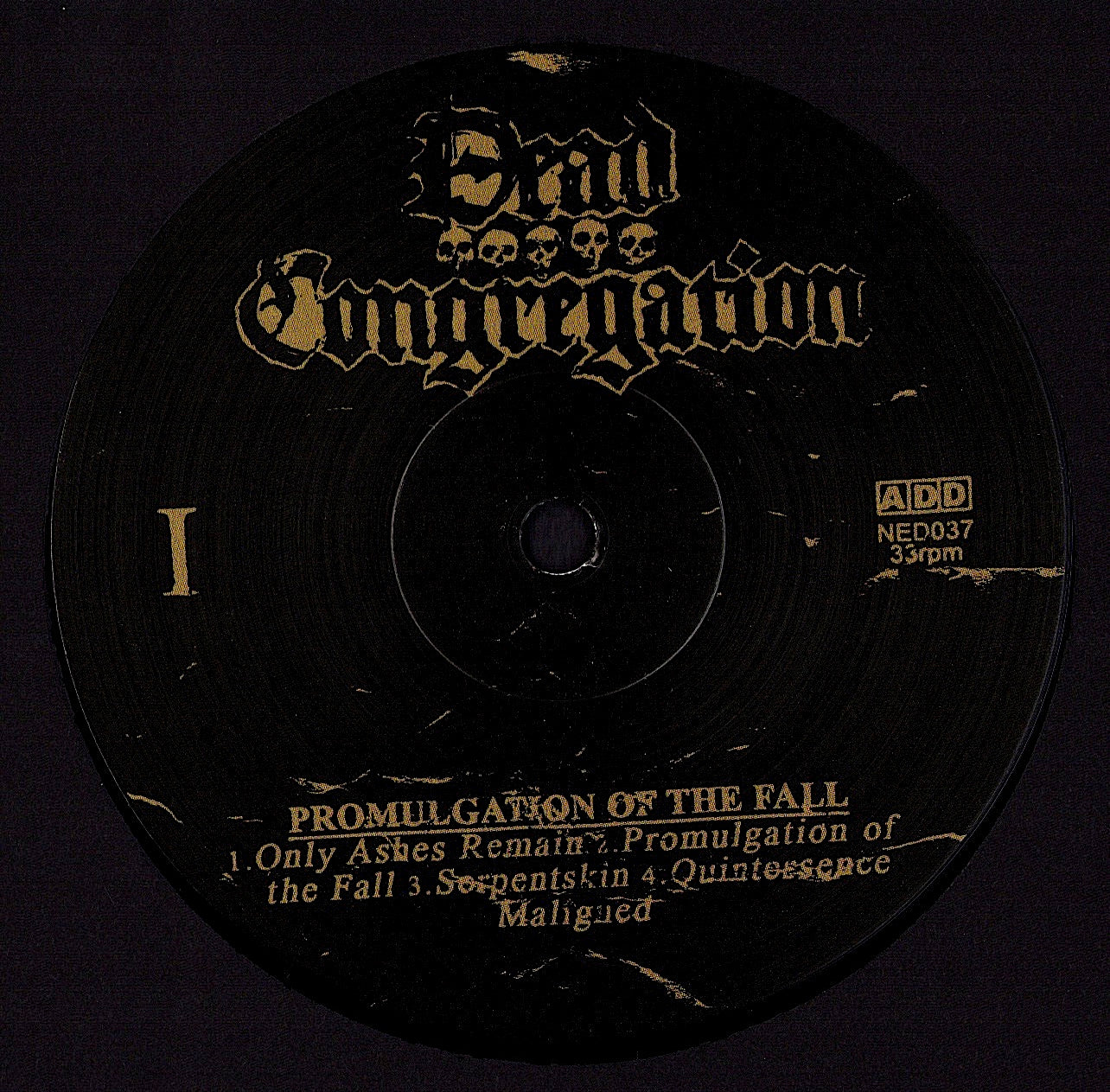 Dead Congregation – Promulgation Of The Fall Vinyl LP