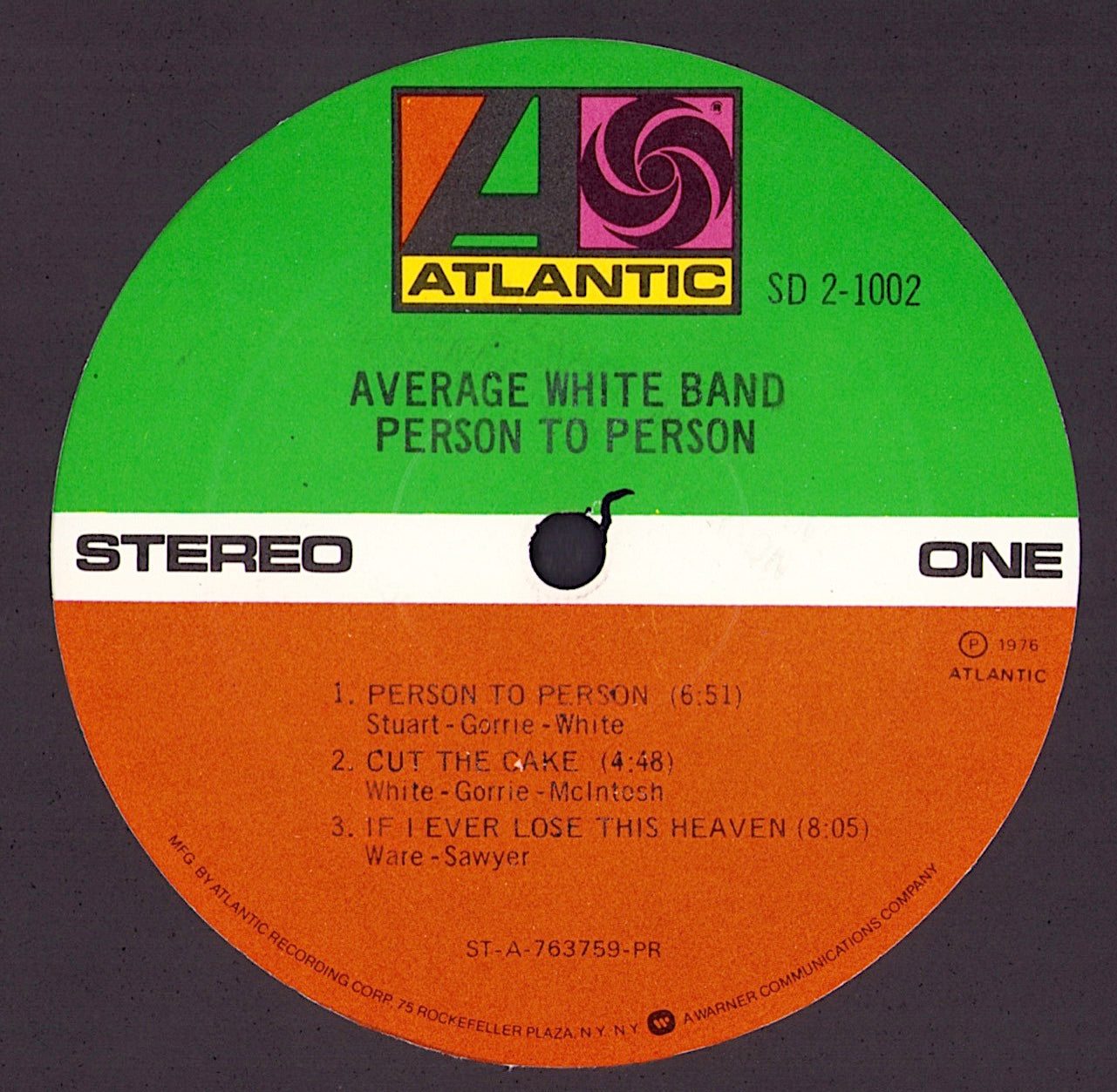 Average White Band – Person To Person Vinyl 2LP