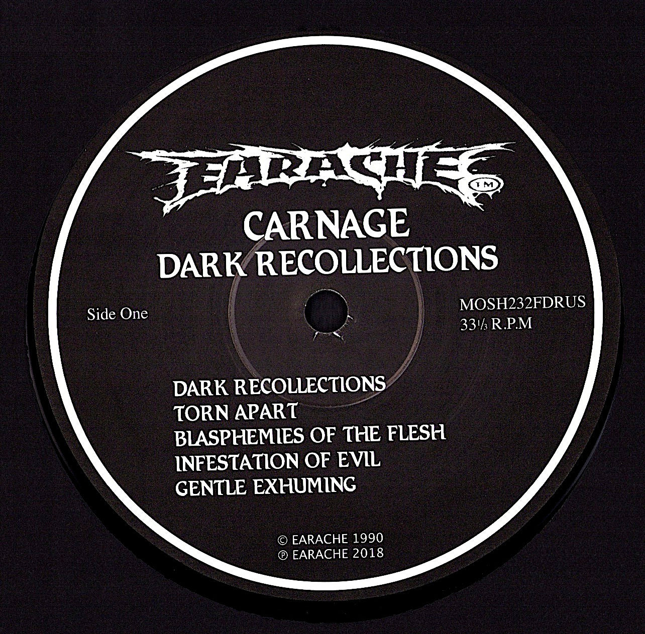 Carnage - Dark Recollections Vinyl LP Limited Edition