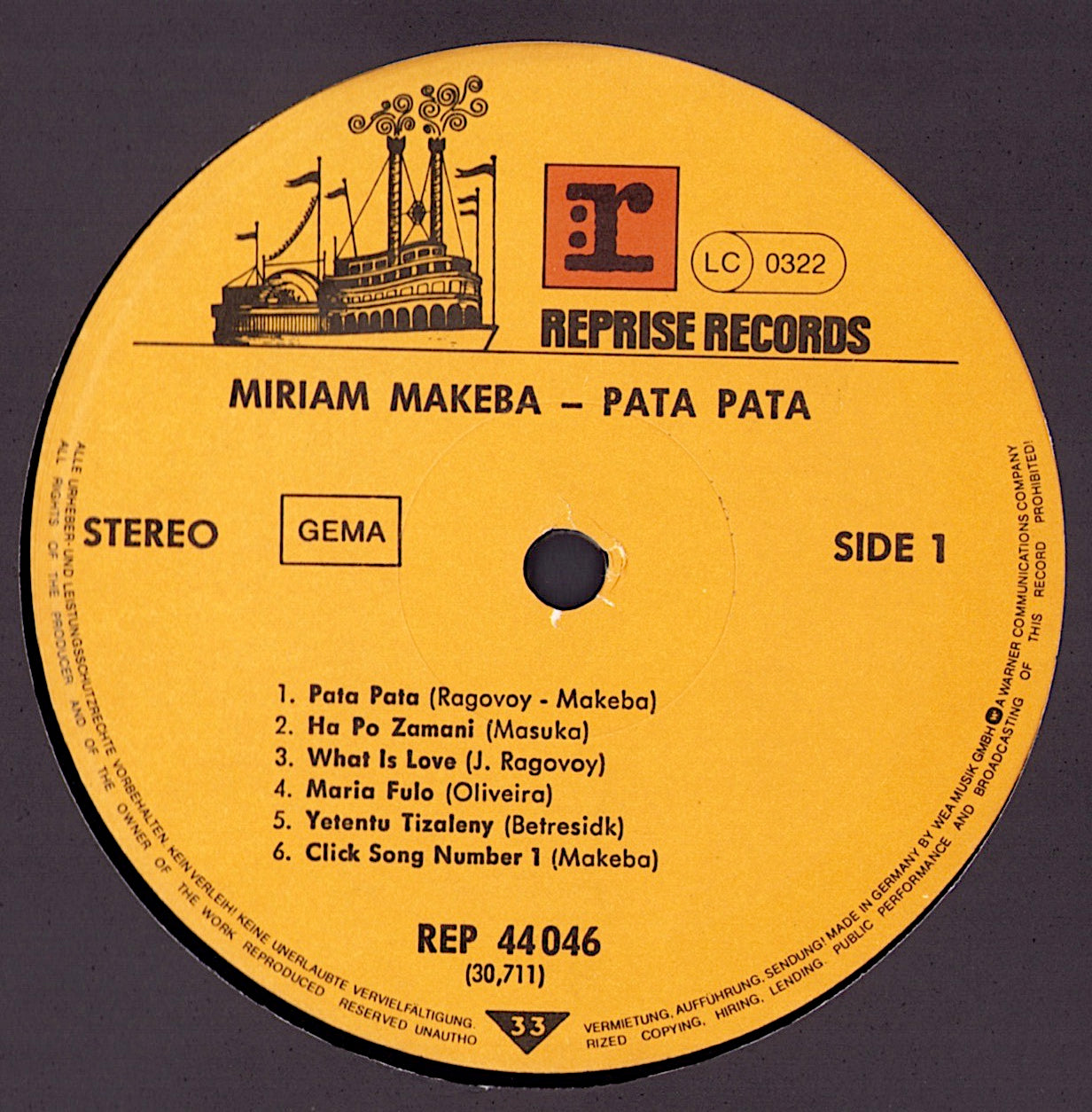 Miriam Makeba - Pata Pata