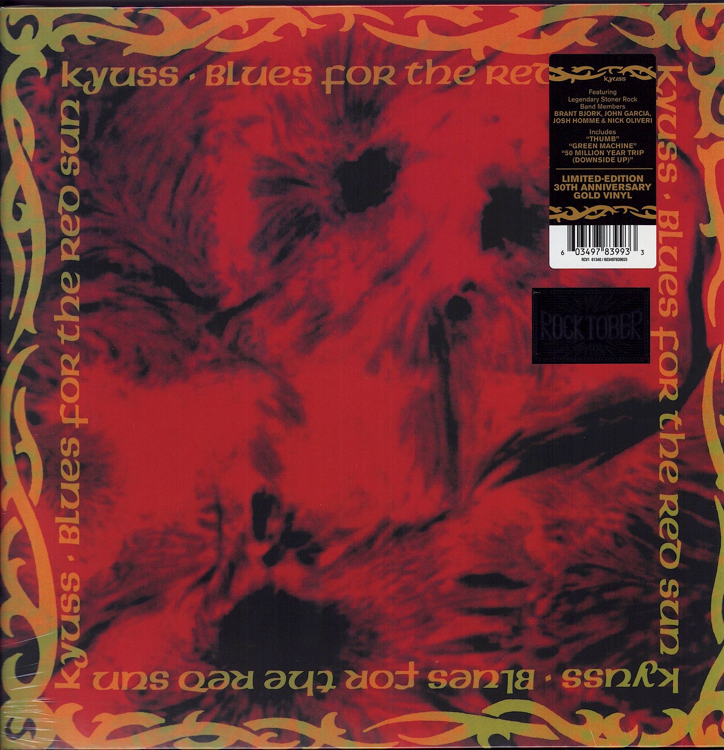 Kyuss ‎– Blues For The Red Sun (Gold Vinyl LP) Limited & Anniversary Edition