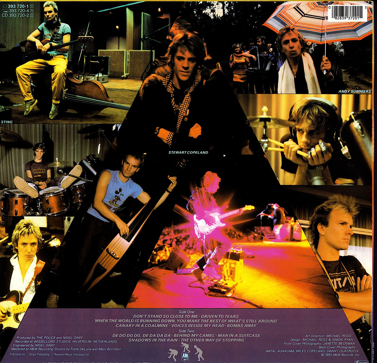 The Police - Zenyatta Mondatta Vinyl LP | CA Original | TLC Lacquers | 1980 Kopie