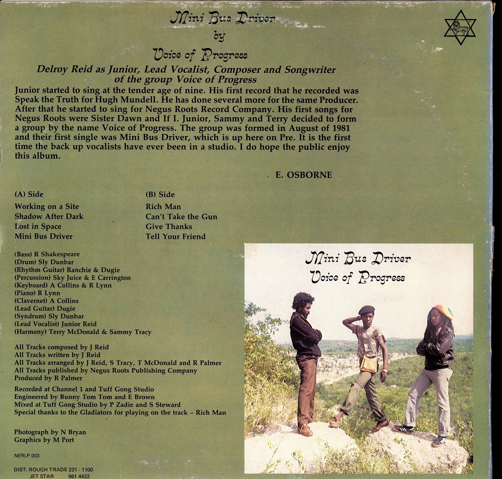 The Itals - Give Me Power Vinyl LP | US Original | 1983 Kopie