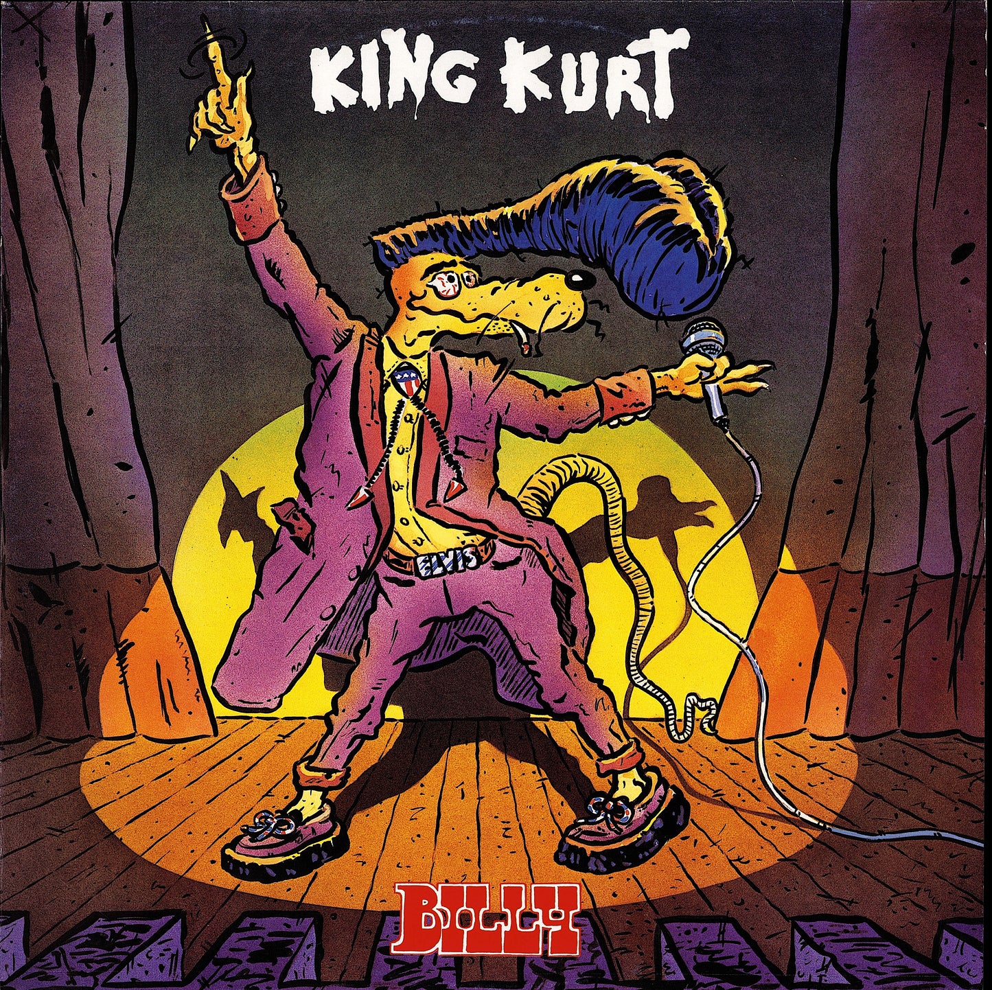 King Kurt – Billy (Vinyl 12" | DE Original | Orange Vinyl | 1985)