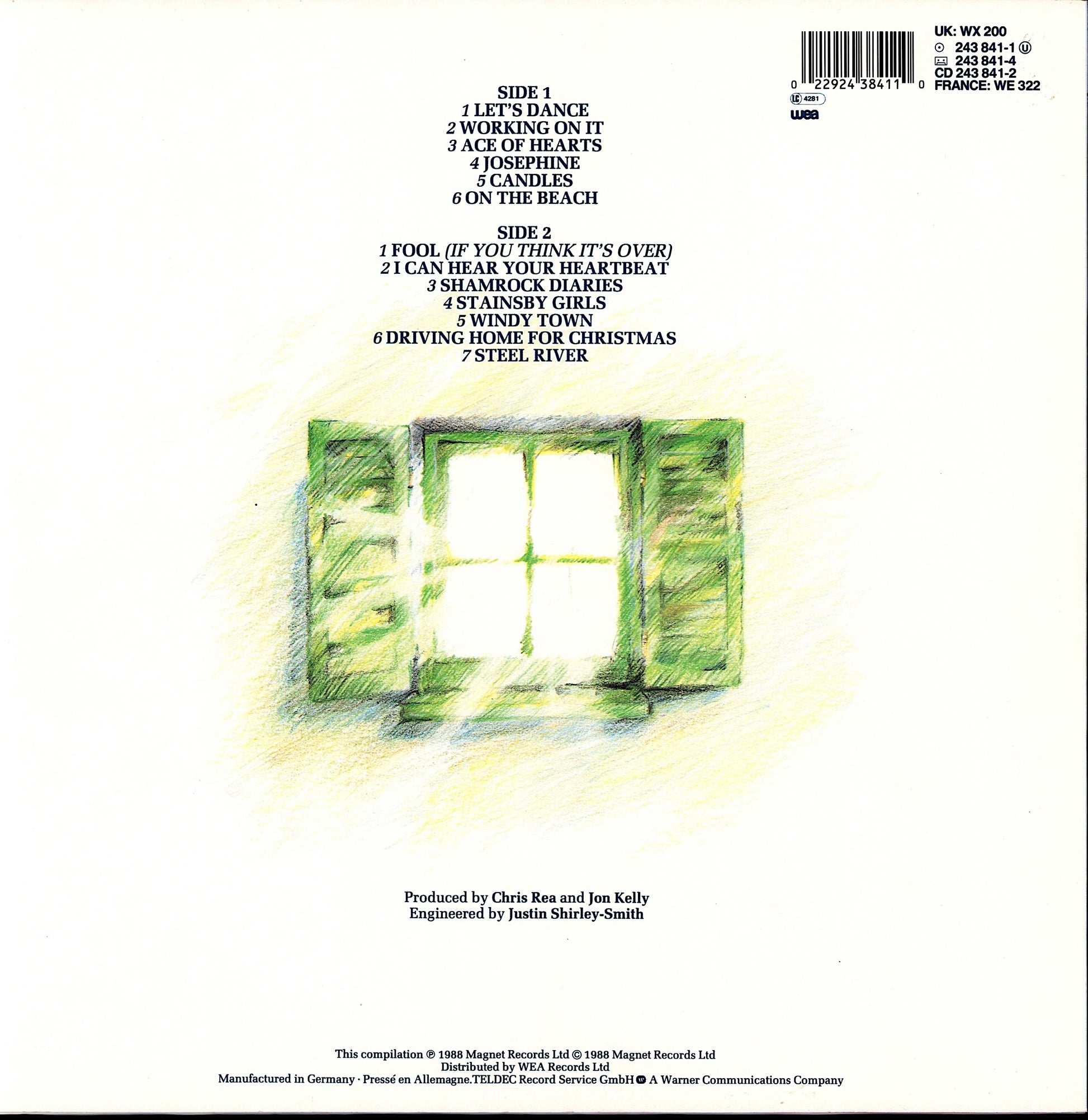 Chris Rea - New Light Through Old Windows The Best Of Chris Rea Vinyl LP